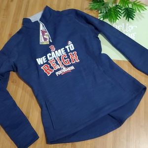 NWT BOSTON RED SOX PULLOVER SZ LARGE